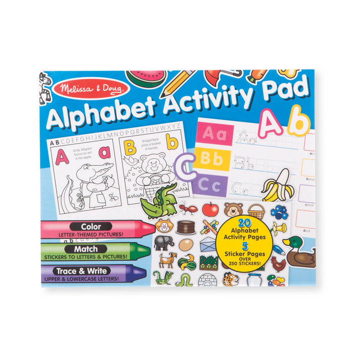 Alphabet Activity Sticker Pad G4