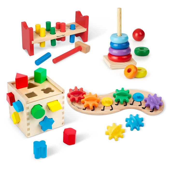 Classic Rainbow Learning Toys X9