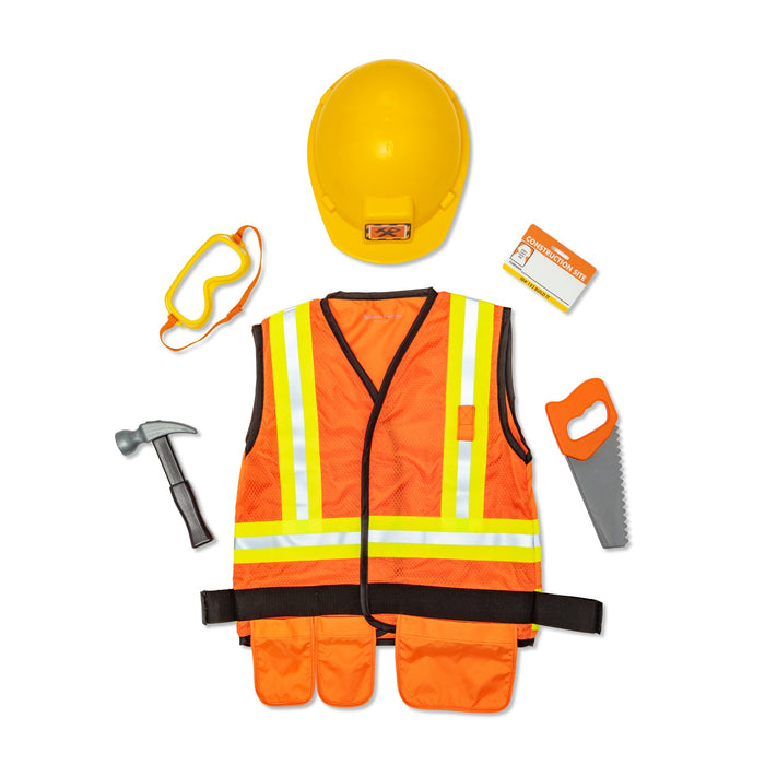 Construction Worker Costume Role Play Set R1