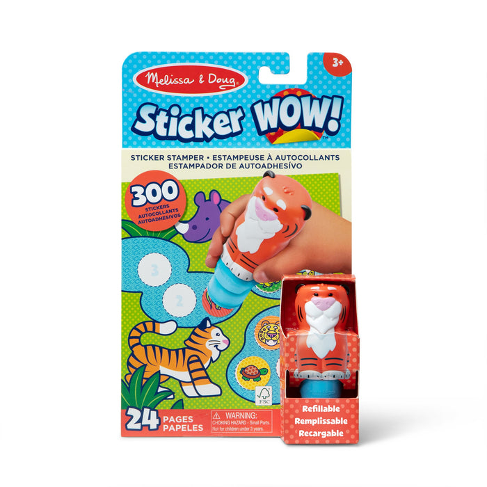 Sticker WOW!™ Activity Pad & Sticker Stamper - Tiger R4