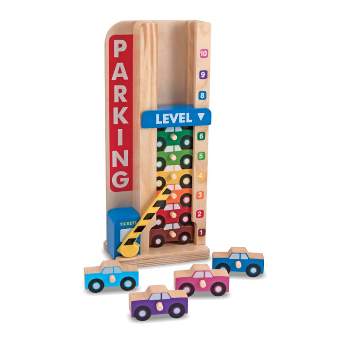 Wooden Stack & Count Parking Garage N0