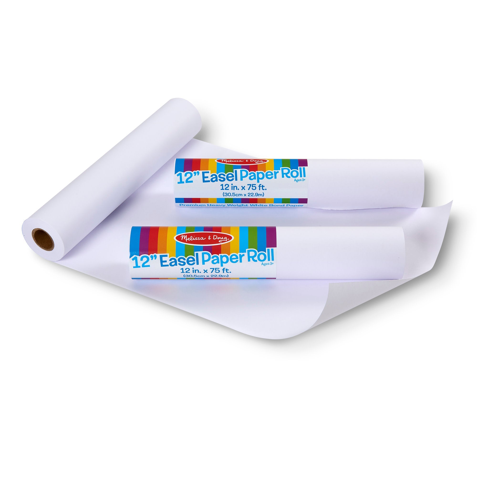 12-Inch Easel Paper Roll 3-Pack K8