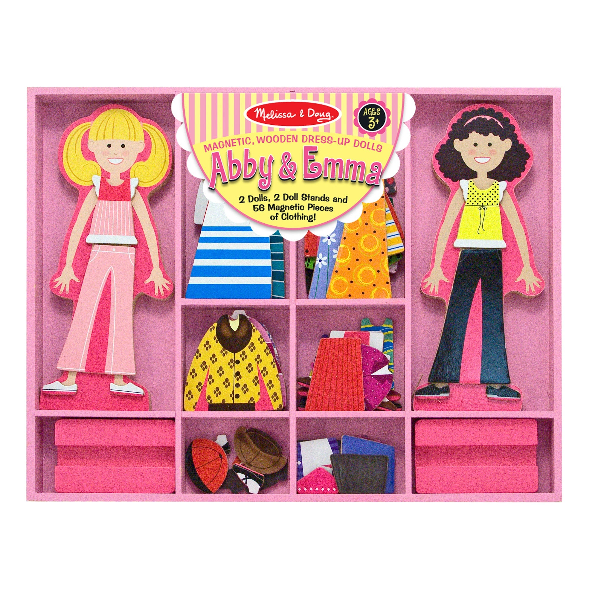 Abby & Emma Magnetic Pretend Play J8
