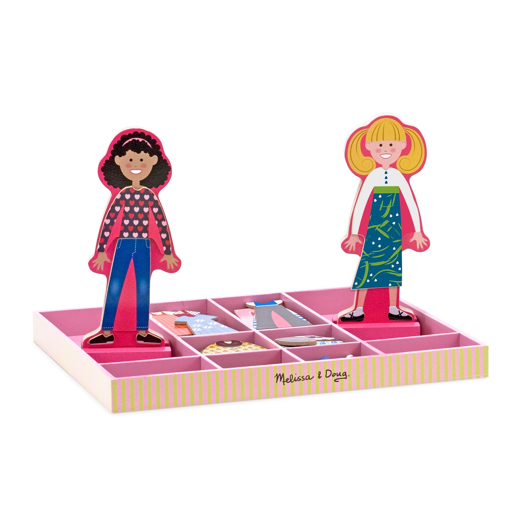 Abby & Emma Magnetic Pretend Play J8
