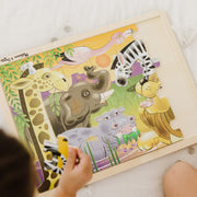 African Plains Wooden Jigsaw Puzzle - 24 Pieces A9