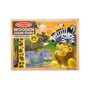 African Plains Wooden Jigsaw Puzzle - 24 Pieces A9