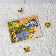 African Plains Wooden Jigsaw Puzzle - 24 Pieces A9