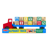 Alphabet Blocks Wooden Truck H8