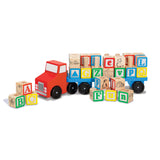 Alphabet Blocks Wooden Truck H8