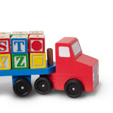Alphabet Blocks Wooden Truck H8