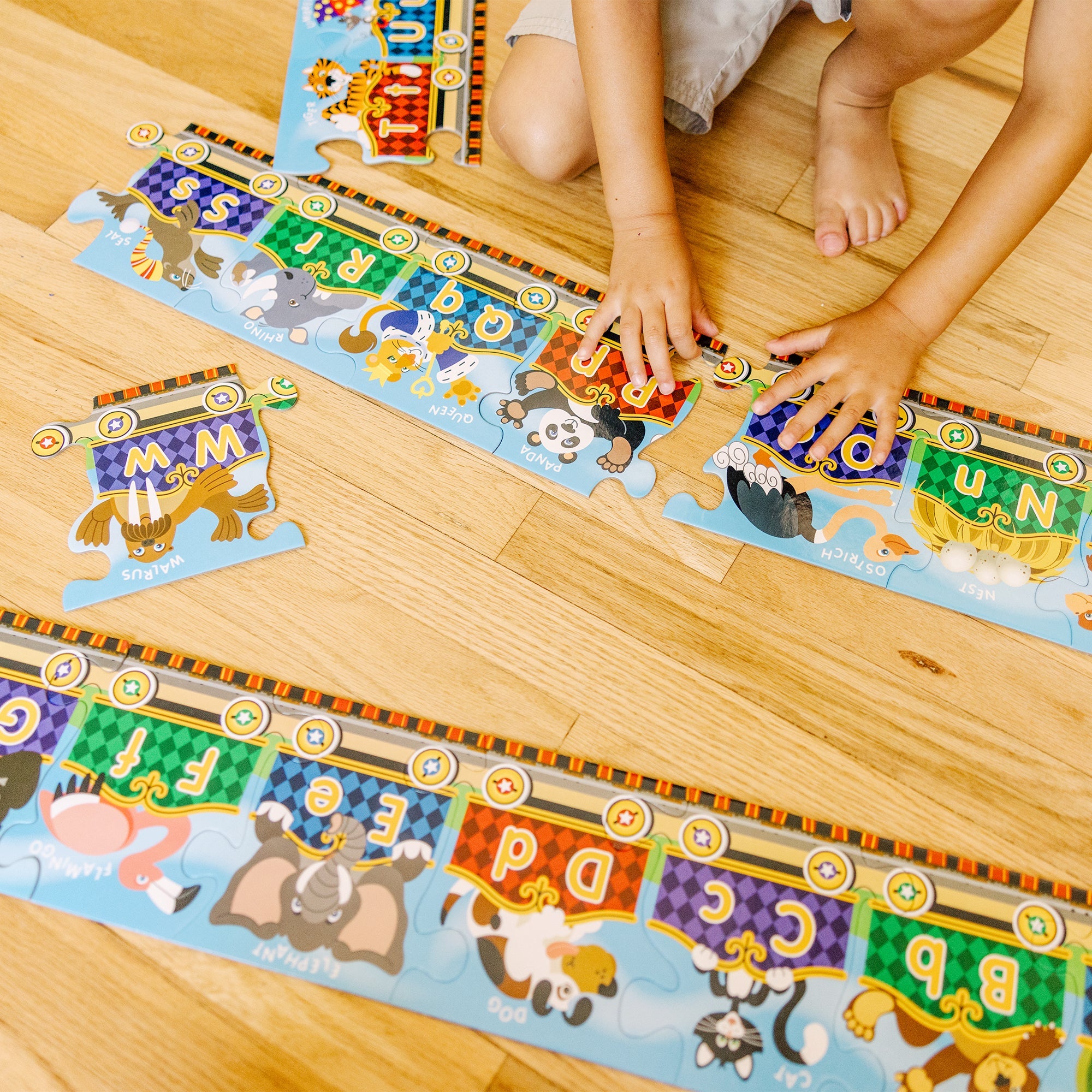 Alphabet Express Floor Puzzle - 27 Pieces G6