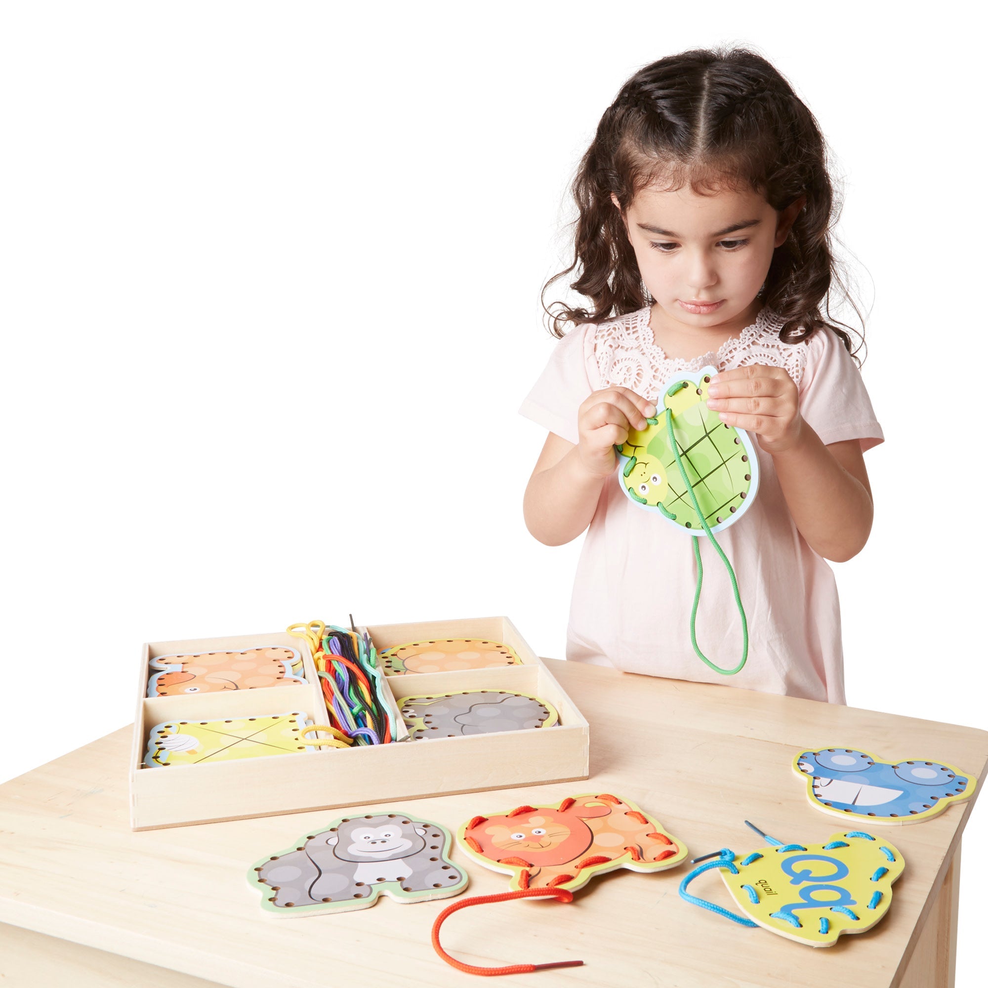 Alphabet Lacing Cards Z4