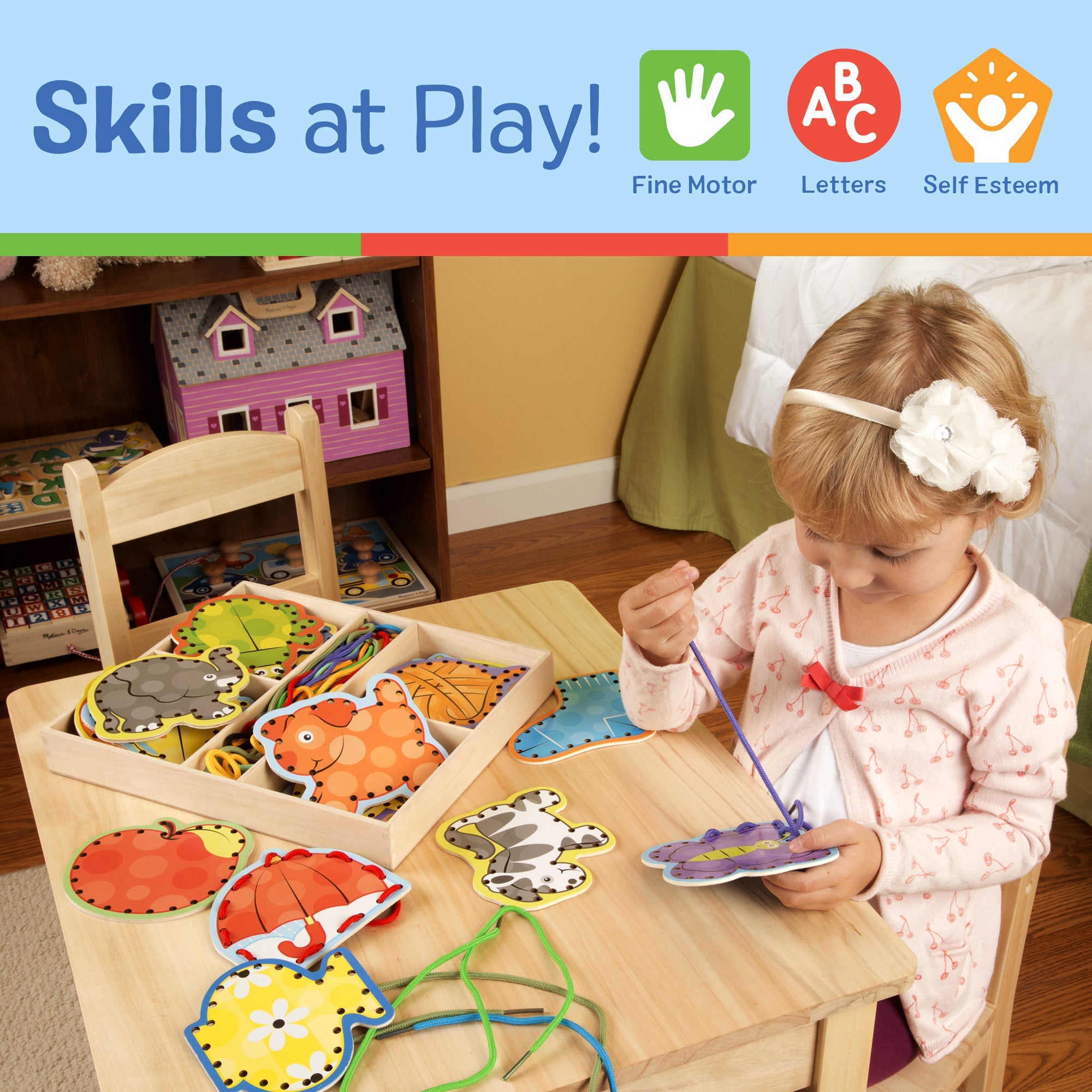 Alphabet Lacing Cards Z4
