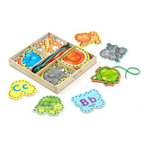 Alphabet Lacing Cards Z4