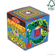 Alphabet Nesting and Stacking Blocks I8