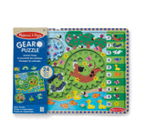 Animal Chase I-Spy Wooden Gear Puzzle Y4