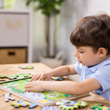 Animal Chase I-Spy Wooden Gear Puzzle Y4