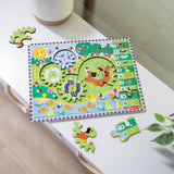 Animal Chase I-Spy Wooden Gear Puzzle Y4