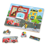 Around the Fire Station Sound Puzzle - 8 Pieces M5