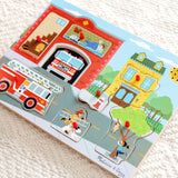 Around the Fire Station Sound Puzzle - 8 Pieces M5