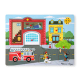 Around the Fire Station Sound Puzzle - 8 Pieces M5