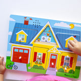 Around the House Sound Puzzle - 8 Pieces V9