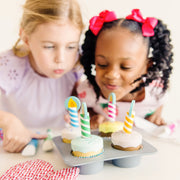Bake & Decorate Wooden Cupcake Play Set W8
