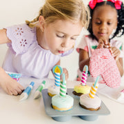 Bake & Decorate Wooden Cupcake Play Set W8
