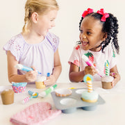 Bake & Decorate Wooden Cupcake Play Set W8