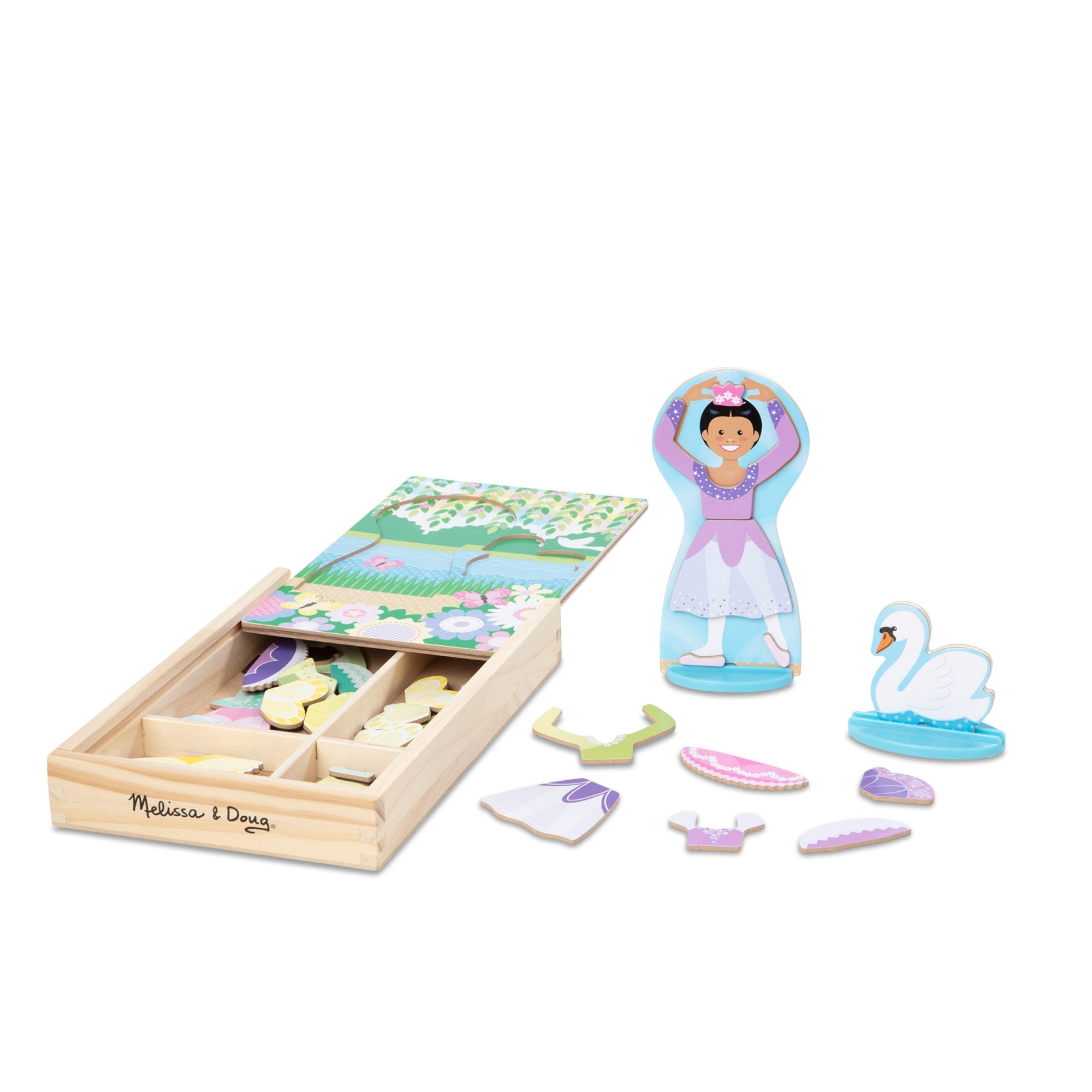 Ballerina/Fairy Magnetic Dress-Up Play Set C1