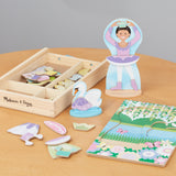 Ballerina/Fairy Magnetic Dress-Up Play Set C1