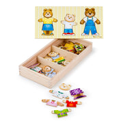 Bear Family Dress-Up Puzzle - 45 Pieces H5