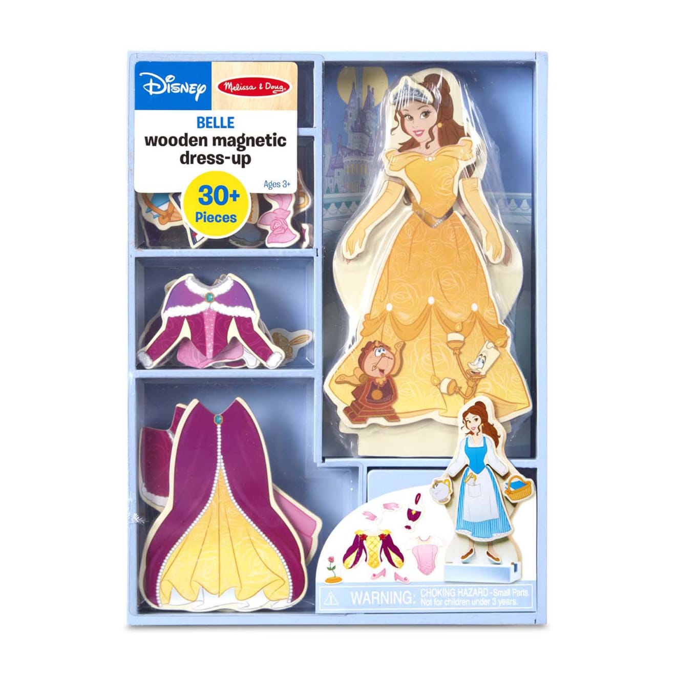 Belle Wooden Magnetic Dress-Up M4