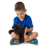 Benson Black Lab Puppy Dog Stuffed Animal G1