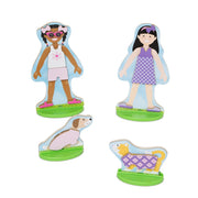 Best Friends Magnetic Dress-Up Play Set X7