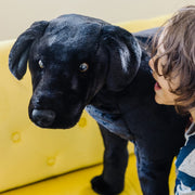 Black Lab Giant Stuffed Animal C4