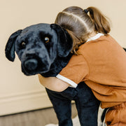 Black Lab Giant Stuffed Animal C4