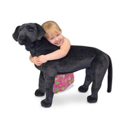 Black Lab Giant Stuffed Animal C4