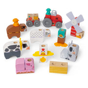 Blockables™ Play Sets Farm and Farm Friends 2-Pack Bundle N2