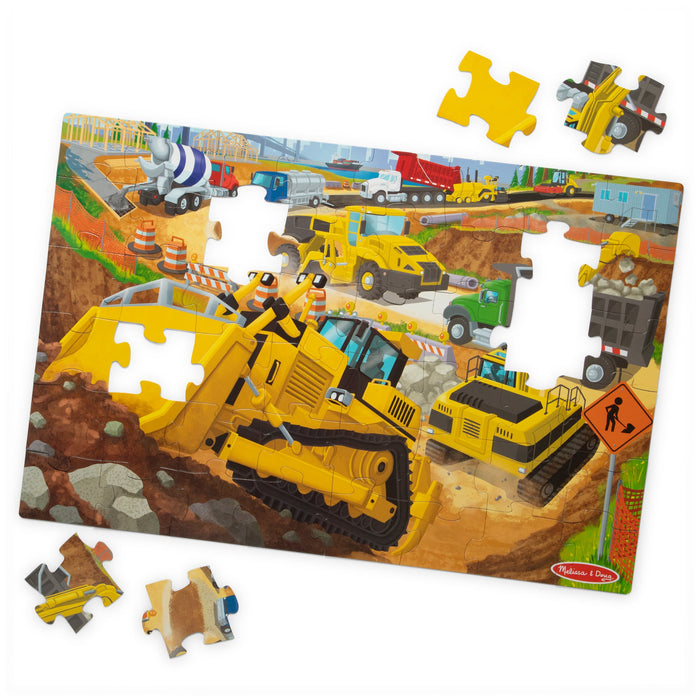 Building Site Floor Puzzle - 48 Pieces L4