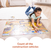 Building Site Floor Puzzle - 48 Pieces L4