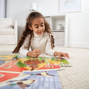 Busy Barn Shaped Floor Puzzle - 32 Pieces F4