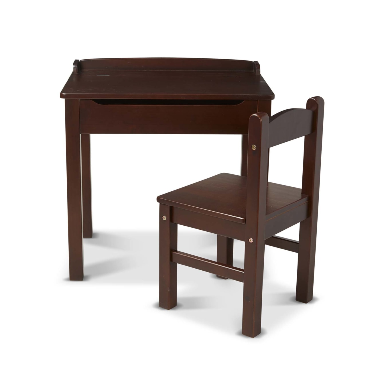 Child's Lift-Top Desk & Chair - Espresso B4