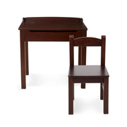 Child's Lift-Top Desk & Chair - Espresso B4