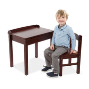 Child's Lift-Top Desk & Chair - Espresso B4