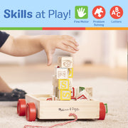 Classic ABC Block Cart T7