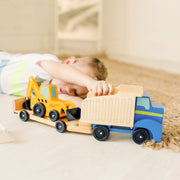 Classic Toy Dump Truck & Loader Q7