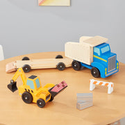 Classic Toy Dump Truck & Loader Q7