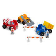 Classic Wooden Toy Construction Vehicle Set Z5