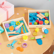 Clay Activity 2-Pack: Shape, Model & Mold; Cut, Sculpt & Stamp K0